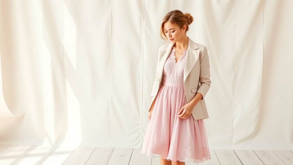 wybieranie kolorów na chrzest