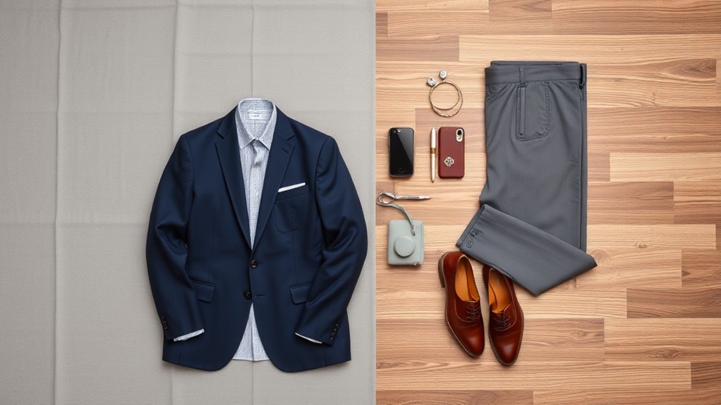 eleganckie stroje dla mężczyzn