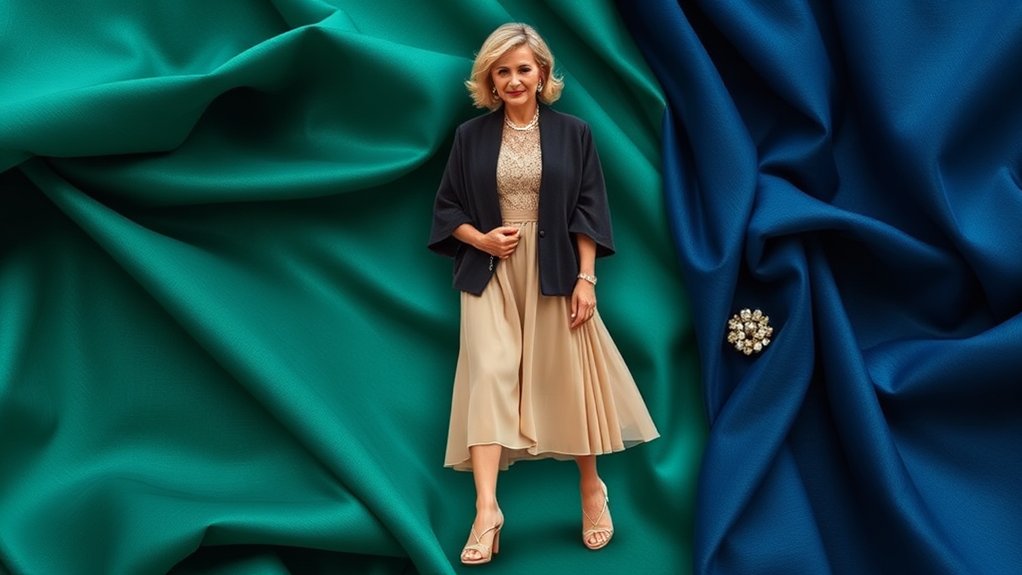 sezonowe wybory tkanin na wesela