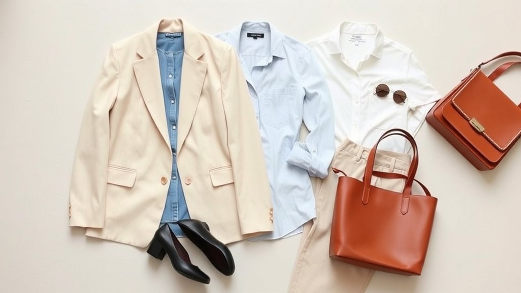 odzież letnia na rozmowy kwalifikacyjne tkaniny